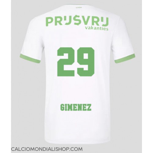 Maglie da calcio Feyenoord Santiago Gimenez #29 Terza Maglia 2023-24 Manica Corta